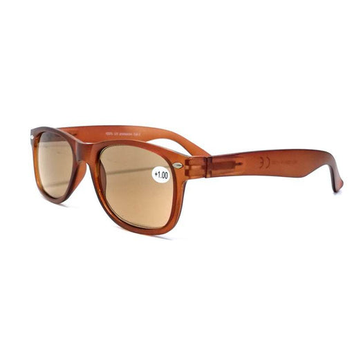 Leeszonnebril Wayfarer Roodbruin Bruin Bruin