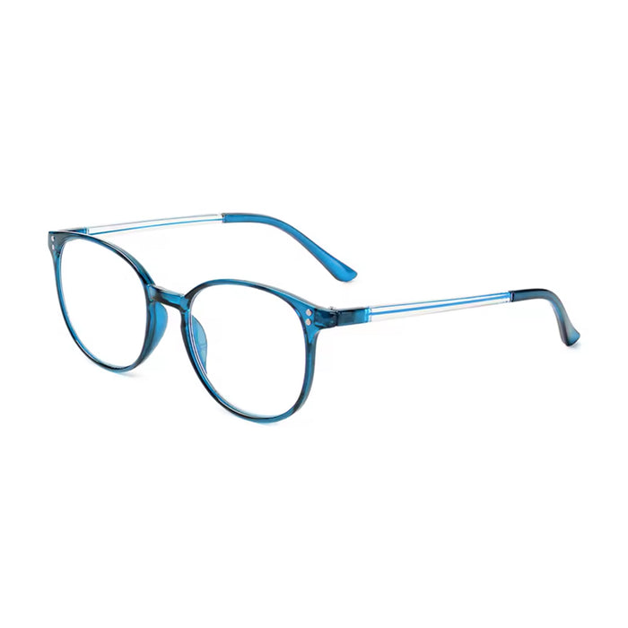 Transparant Blauwe dames leesbril