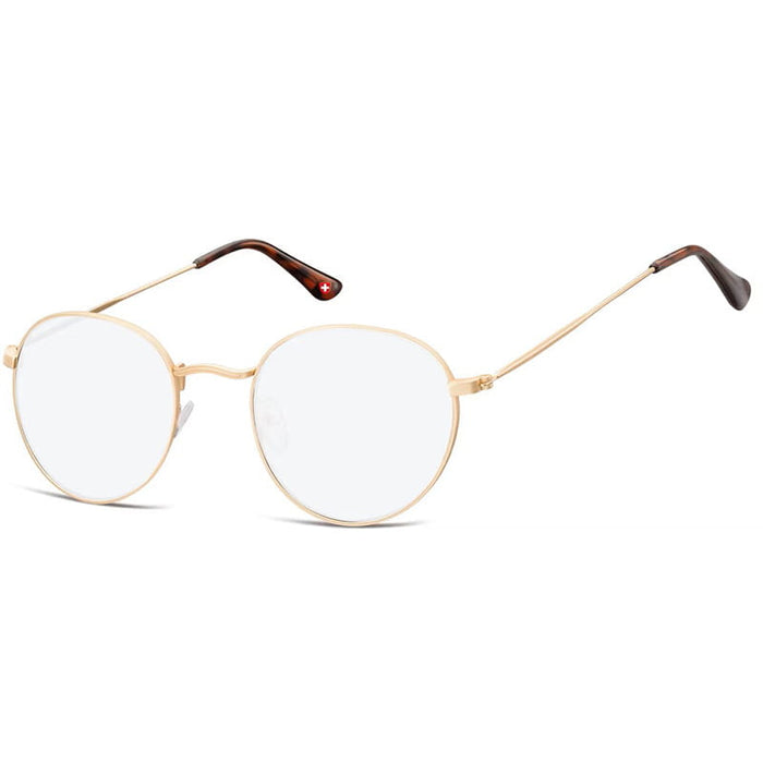 Blue Block Leesbril Johnny Goud