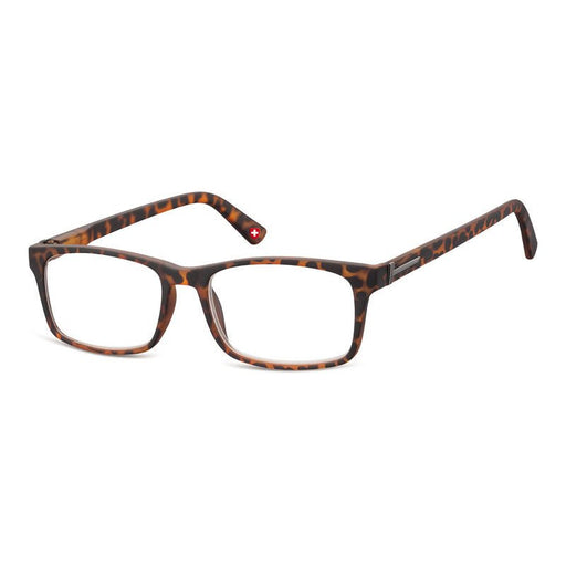 Heren leesbril rechthoekig MR73 Havana Havana