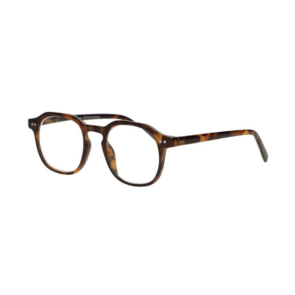 Retro leesbril havana