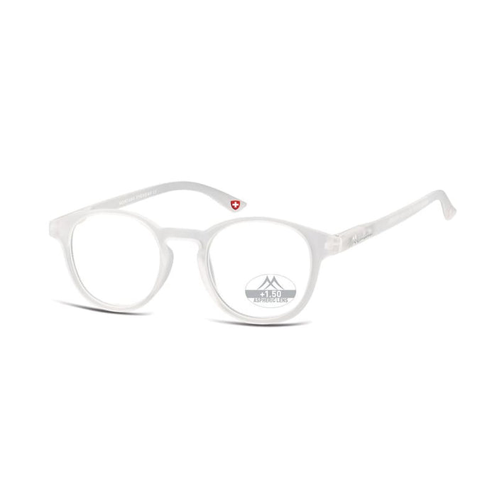 Ronde leesbril lichtgewicht MR52 Transparant Transparant