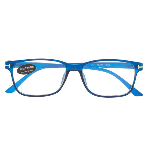 Blue Block Leesbril Fortom Blauw Blauw