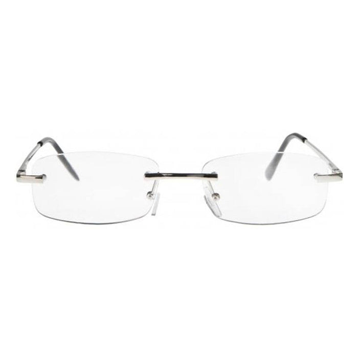 Leesbril montuurloos Transparant/Wit Transparant/Wit