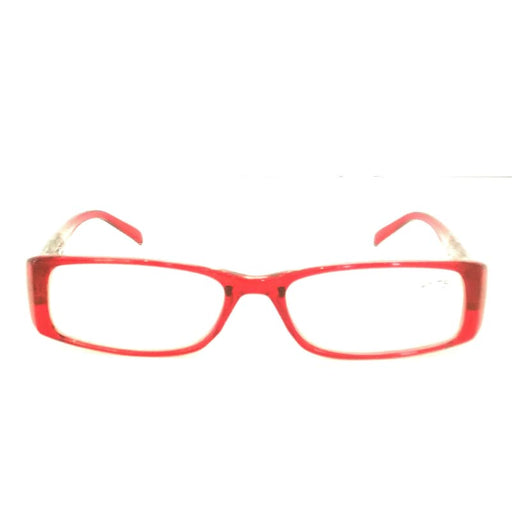 Rode dames leesbril met motief Rood Rood