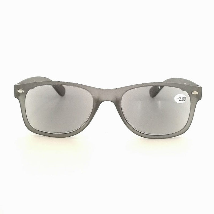 Wayfarer Leeszonnebril Grijs Grijs Grijs